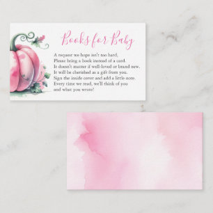 Pink Pumpkin Book for Baby Invasion Umschließung Begleitkarte