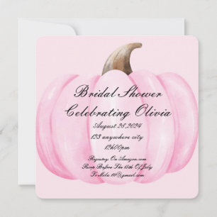PINK PUMPKIN BRAUTPARTY FALL EINLADUNG