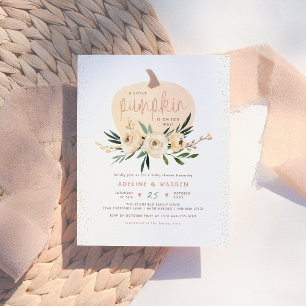 Pink Pumpkin Couples Baby Dusche Pink Gold Budget