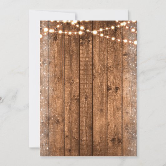 Pink Pumpkin Fall in Liebe Rustikales Brautparty Einladung (Rückseite)