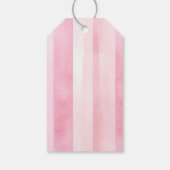 Pink Pumpkin "Flüchtige Blick a Boo" Baby Showmark Geschenkanhänger (Rückseite)