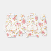 Pink Pumpkin Girl First Birthday Gevor Box Geschenkschachtel (Ungefaltet)