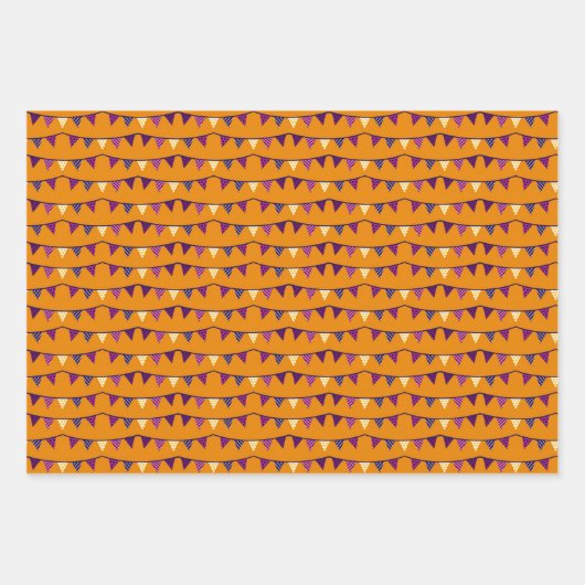 PINK PUMPKIN HALLOWEEN GESCHENKPAPIER SET (Vorderseite 2)