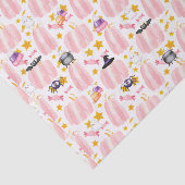 Pink Pumpkin Halloween Seidenpapier (Ausschnitt)