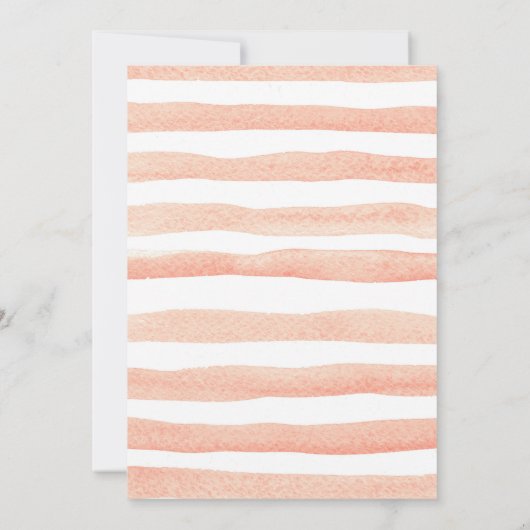 Pink Pumpkin Herbst Erster Geburtstag Einladung (Rückseite)