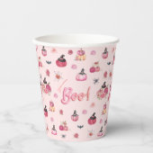 Pink Pumpkin Paper Cup Pappbecher (Vorderseite)