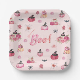 Pink Pumpkin Paper Teller