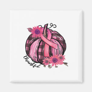 Pink Pumpkin Sonnenblumen Brustkrebs Bewusstsein G Magnet