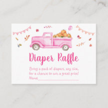 Pink Pumpkin Truck Kinderdusche Windelwanne Raffel