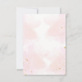 Pink Pumpkin wünscht sich für das Baby Duschgame C Einladung (Rückseite)