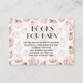 Pink Pumpkins Girl Babybuchanfrage Begleitkarte (Vorderseite)