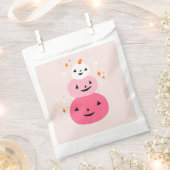 Pink Pumpkins Halloween Geschenktütchen (Ausgeschnitten)