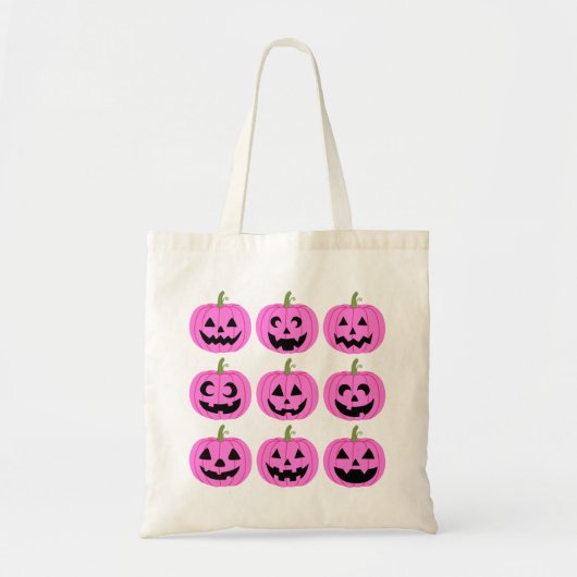 Pink Pumpkins Tragetasche (Vorne)