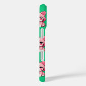 Pink Puppy Dodge Design - Green Case-Mate iPhone Hülle (Rückseite / Rechts)
