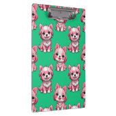 Pink Puppy Dodge Design - Green Klemmbrett (Rechts)