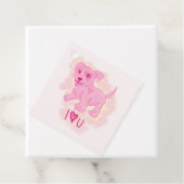 Pink Puppy Geschenkanhänger (Beispiel)