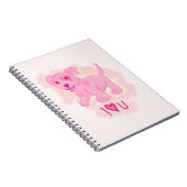 Pink Puppy Notizblock (Rechte Seite)