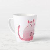 Pink Purffect Cat Milchtasse (Linke Ecke)