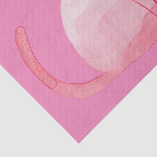 Pink Purffect Cat Seidenpapier (Detail)