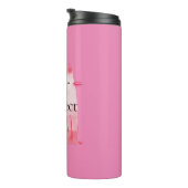 Pink Purffect Cat Thermosbecher (Nach rechts gedreht)