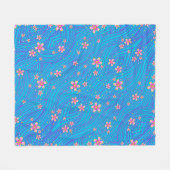 pink purple and blue fleecedecke (Vorderseite (Horizontal))