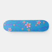 pink purple and blue skateboard (Horizontal)