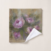 Pink / Purple Badhandtuch Set (Waschlappen)