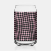 Pink Purple Plaid Checker Seamless Pattern Dosenglas (Rechts)