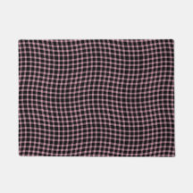 Pink Purple Plaid Checker Seamless Pattern