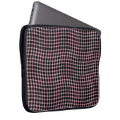 Pink Purple Plaid Checker Seamless Pattern Laptopschutzhülle (Vorne Rechts)