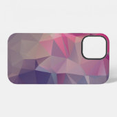 Pink Purple Pyramid Abstract Pattern Art Case-Mate iPhone Hülle (Rückseite (Horizontal))