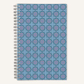 Pink & Purple Square Pattern Notizblock (Vorderseite)