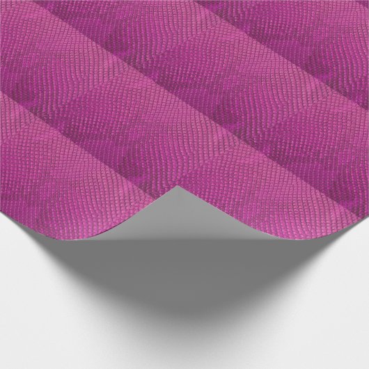 Pink Python: Schlange Hauttextur. Geschenkpapier (Ecke)