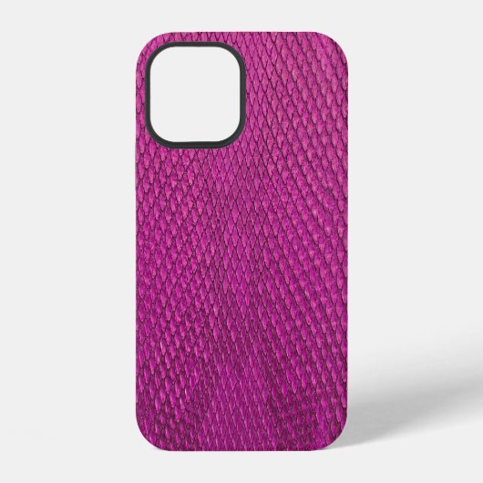 Pink Python: Schlange Hauttextur. iPhone Hülle (Rückseite)