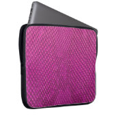 Pink Python: Schlange Hauttextur. Laptopschutzhülle (Vorne Rechts)