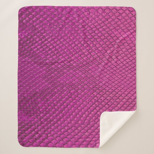 Pink Python: Schlange Hauttextur. Sherpadecke (Vorderseite)