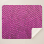 Pink Python: Schlange Hauttextur. Sherpadecke (Vorderseite (Horizontal))