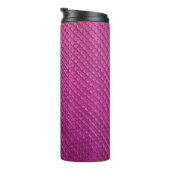 Pink Python: Schlange Hauttextur. Thermosbecher (Nach rechts gedreht)