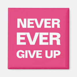 Pink qoute motivierend moderner, feiner Magnet