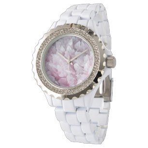 Pink Quarz Mind Body Spirit Energy Watch Armbanduhr