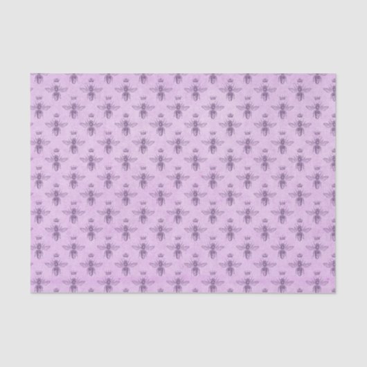 Pink Queen Bee Seidenpapier (Vorderseite)