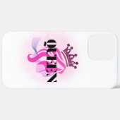 Pink Queen Crown Design – Confident Feminine Power Case-Mate iPhone Hülle (Hinten (horizontal))