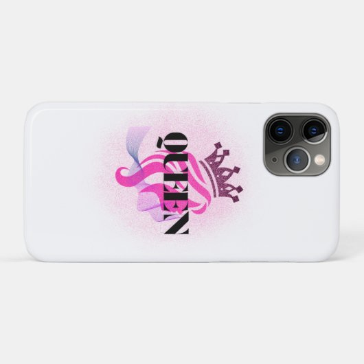 Pink Queen Crown Design – Confident Feminine Power Case-Mate iPhone Hülle (Rückseite (Horizontal))