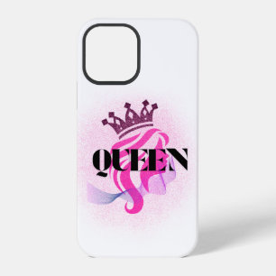 Pink Queen Crown Design – Selbstbewusste Weibliche iPhone 12 Pro Hülle