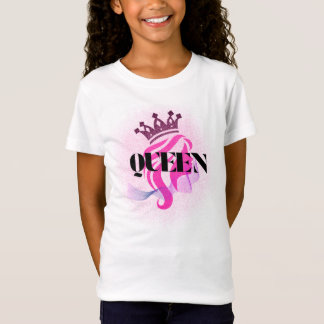 Pink Queen Crown Design – Selbstbewusste Weibliche T-Shirt