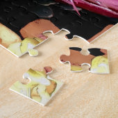 Pink Queen Protea Australien gebürtige Blütennumme Puzzle (Seite)