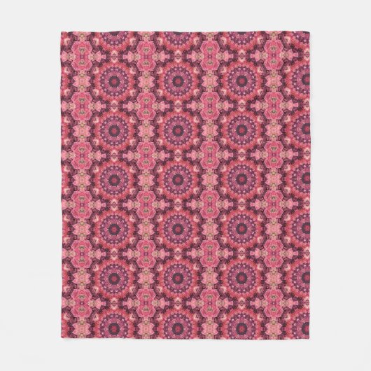 Pink Quilt Fleecedecke (Vorderseite)