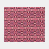 Pink Quilt Fleecedecke (Vorderseite (Horizontal))