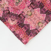 Pink Quilt Fleecedecke (Ecke)