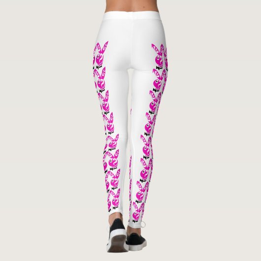 Pink Rabbit Leggings (Rückseite)
